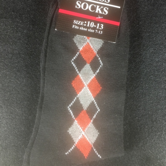 7 PAIRS CREW DRESS SOCKS SIZE 10-13 - Picture 6 of 8